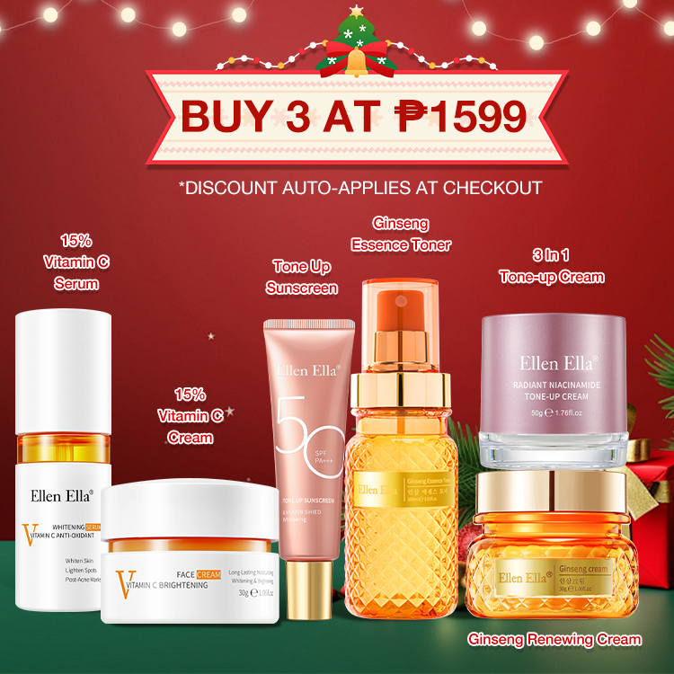 ELLEN ELLA  Christmas Mega Sale-ANY 3PCS AT 1599 - lowest price of the year